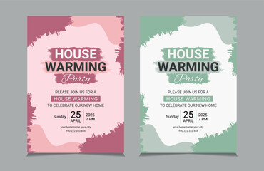 housewarming party invitation template