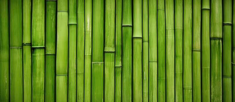 Bamboo stalks close-up