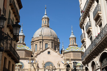 Cathedral Basilica of Our Lady of the Pillar in Zaragoza, Spain