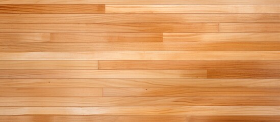 Wooden Floor Close-Up in Light Brown - obrazy, fototapety, plakaty