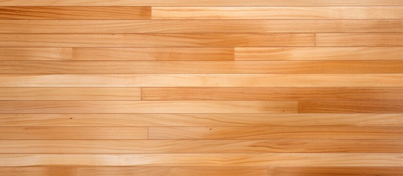 Wooden Floor Close-Up in Light Brown