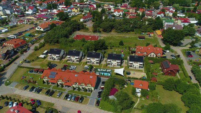 Beautiful Landscape Rowy Piekny Krajobraz Aerial View Poland
