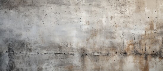 Concrete wall showing small midline crack