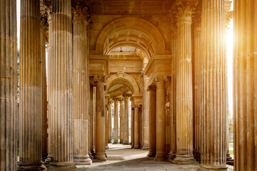 An ensemble consisting of classical columns.