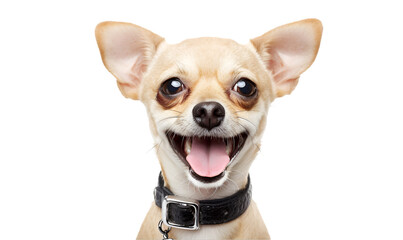 Obraz premium Happy Chihuahua with Tongue Out