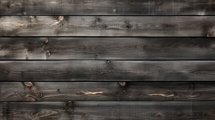 Obraz premium Vintage dark wooden planks texture wall background, seamless timber pattern for rustic ambiance