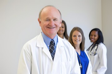 Professional Medical Team in Modern Clinic