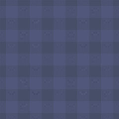 Real texture tartan plaid, linear fabric pattern seamless. Plank textile background check vector in blue color.