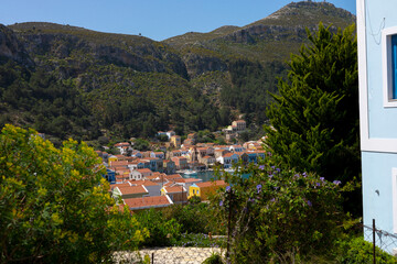 Fototapeta premium view of the island on Kastellorizo