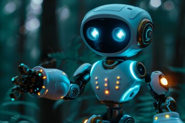 Futuristic robot toys