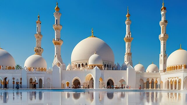 Mosque in the early morning