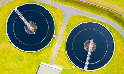 Sewage treatment plant. Grey water recycling. Waste management in European Union.
- 781248165