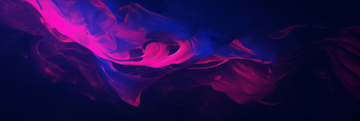 Swirls of violet and indigo merge in an ethereal dance, reminiscent of a nebula in the cosmos. The...