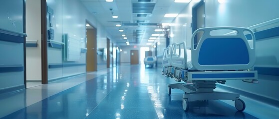 Fototapeta premium Hospital care provided to patients in a medical facility
