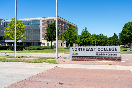 Houston, Texas, USA - April 5, 2024: Northeast College Northline Campus in Houston, Texas, USA. 