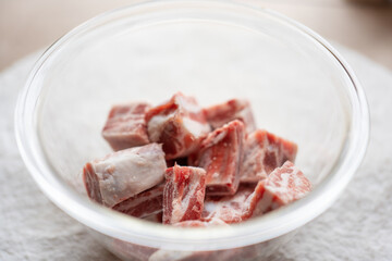Imported pork rib bones can be made into braised pork ribs, steamed pork ribs and other Chinese dishes, home cooking, Cantonese cuisine, Hunan cuisine, Sichuan cuisine, restaurants