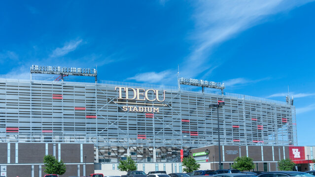 Houston, Texas, USA - April 5, 2024: TDECU Stadium in Houston, Texas, USA. John O'Quinn Field at TDECU Stadium is an American football stadium.  