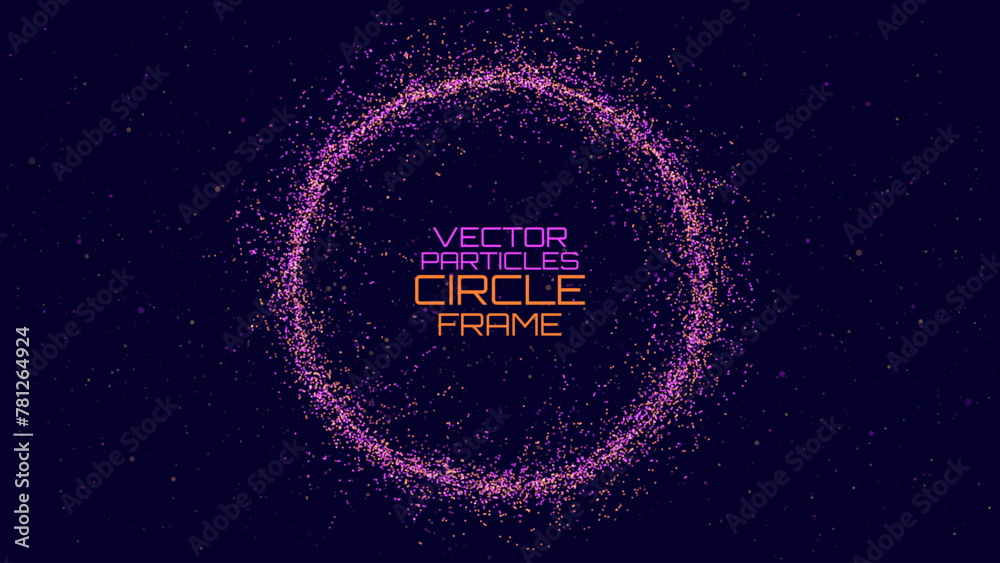 Poster Abstract Sound Wave Circle Round EQ Background. Digital Music BG. Dynamic Music Wavy Lines Flow. Digital Equalizer. Round Sound Data Visualization. Abstract Vector Background.