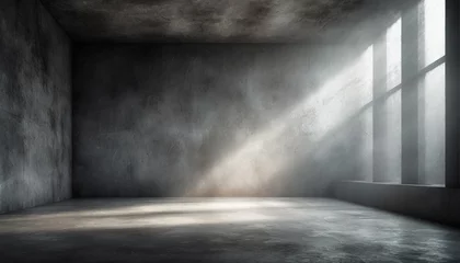 Dekokissen gray concrete background with light from the window © William