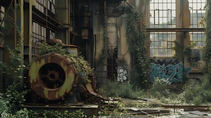 Desolation in the Forbidden Factory./n
