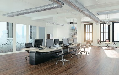 Modern office interior design - 781272171