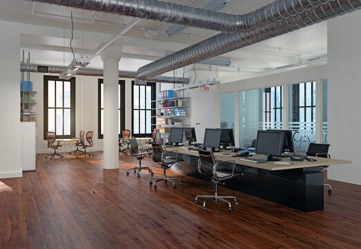 Modern office interior design