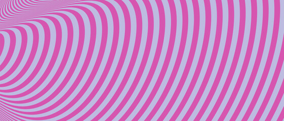 Geometric Background Art Design with Psychedelic illusion Line. Pattern Swirl Fluid for Promo, Celebration, Ads, Branding, Banner, Cover, Label, Poster. Retro Optical Paint in Vector illustration.