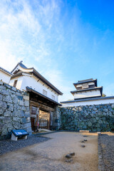 春の福岡城跡　福岡県福岡市　Fukuoka castle ruins in spring. Fukuoka Pref, Fukuoka City.