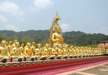 Phuttha Utthayan Makha Bucha Anusorn, Buddhism Memorial Park, Nakhon Nayok, Thailand.