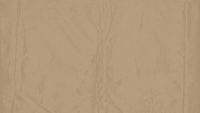 Stop motion animated brown paper texture background. Crumpled White Paper Looping Animation in 4k. Quick changing.