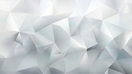 A vivid, high-resolution backdrop of geometric white polygons creating a modern, clean, and minimalist texture