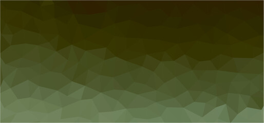 Abstraktes farbiges Polygon Hintergrunddesign. Olive farbige Vektorillustration. Geometrischer Origami-Stil mit Farbverlauf, Mosaik Designmuster für Poster
