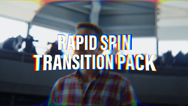Rapid Spin Transition Pack | Drag and Drop Style