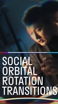 Social Orbital Rotation Templates | Drag and Drop Style