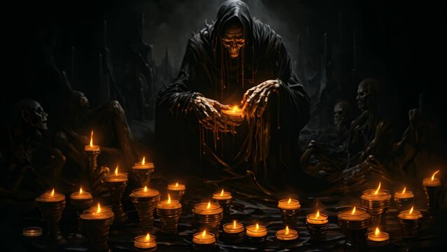 キャンドルを持つ悪魔,Generative AI 