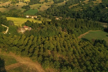 Italy's Aerial Landscapes: Nature's Palette