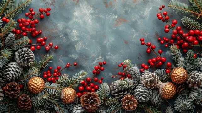 An absolutely gorgeous Christmas background in a vintage style...........