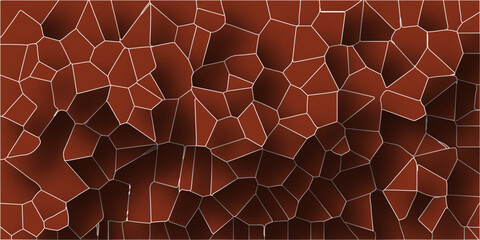 colorful voronoi diagram broken glass quartz background.Seamless pattern stained vintage backgrouund.Geometric retro riles pattern.