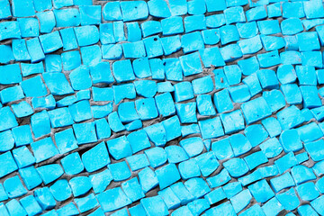 Naklejka premium Blue background pattern texture. Copy space for text or design.