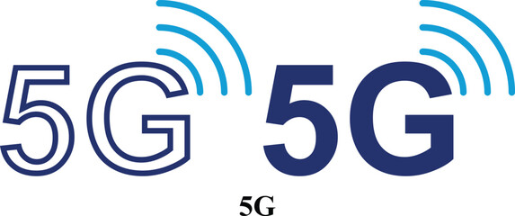 5G Technology web icons in line and fill style. Set of high quality Information technology signs for web and mobile app. Colorful Editable icon set of IT and Gadgets.