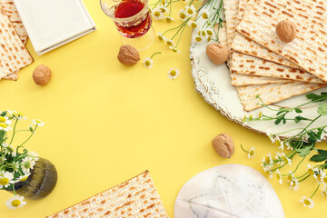 Pesah celebration concept (jewish Passover holiday) - 781306906
