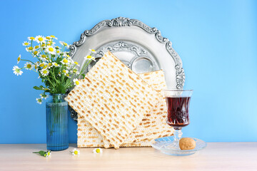 Pesah celebration concept (jewish Passover holiday). - 781307365