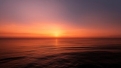Fototapeta na wymiar Beautiful red sunset