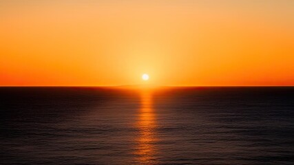 Fototapeta premium Beautiful red sunset