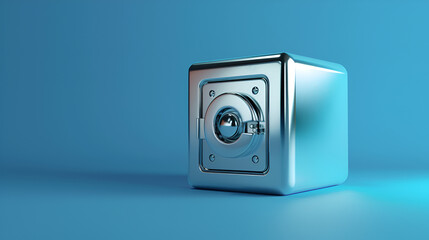 Safe with combination lock for currency, money and personal documents