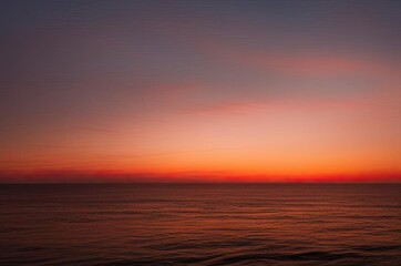 Fototapeta na wymiar Beautiful red sunset
