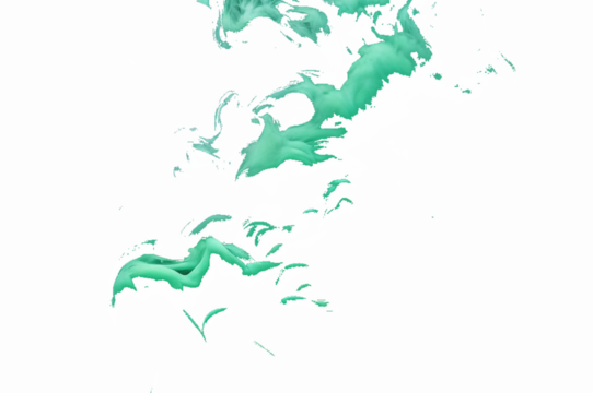 green splashes transparent background - Powered by Adobe