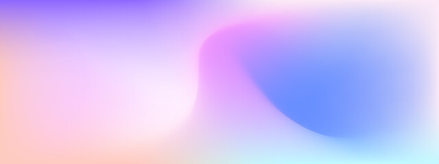 Smooth summer color gradient background illustration