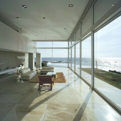 designs Modern kitchen and living room interior
