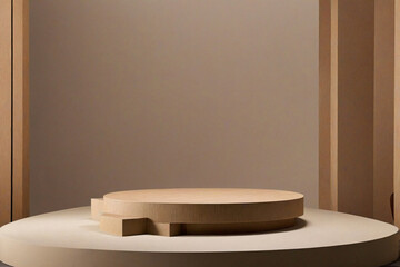Product display platform and scene